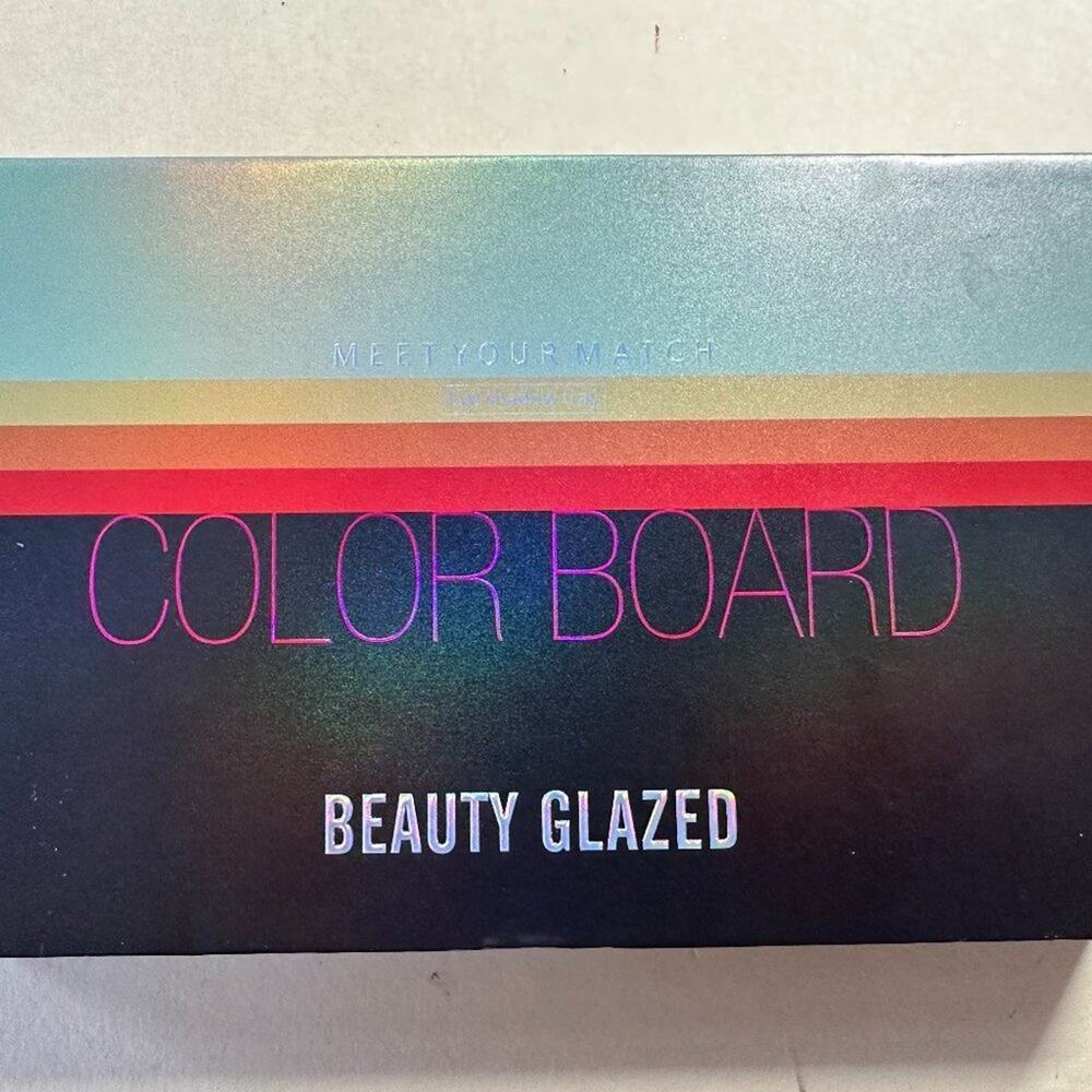Beauty Glazed 60 Eyeshadow Color Board 4 boards - Picture 6 of 8